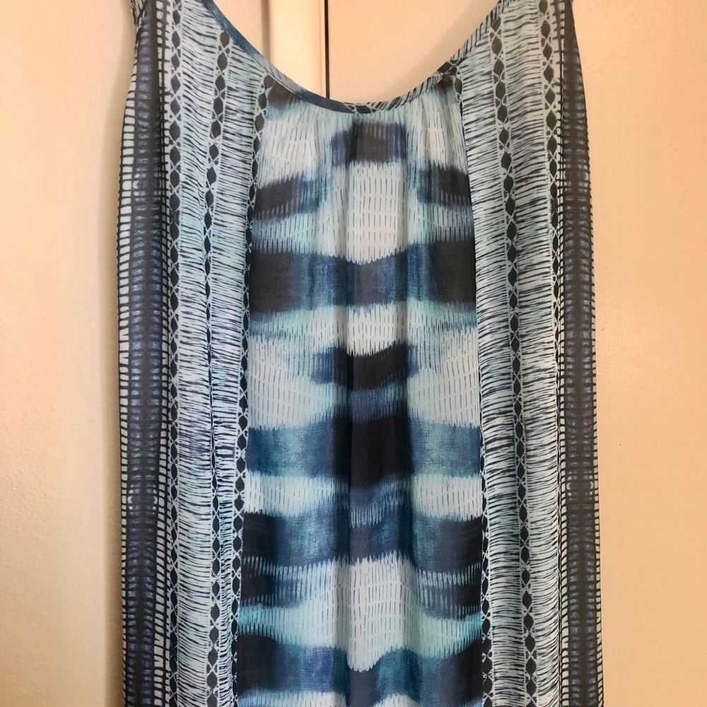 Lavender brown dress